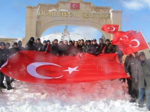 Sarıkamış ruhunu Dumlupınar’da yaşattılar