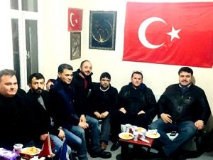 Havran’da MHP’den kaz etli pilav gecesi