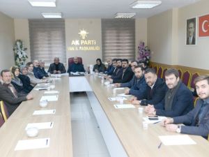 AK Parti’den yeni ilçe başkanlarını karşılama hazırlığı