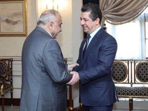 Irak Başbakanı Abdulmehdi, IKBY Başbakanı Barzani ile görüştü