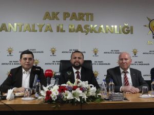 AK Parti İl Başkanı Taş’tan, Muratpaşa Belediyesi’nin arazi satışı açıklaması