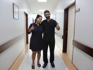 Güzelliği için Brezilya’dan Denizli’ye geldi