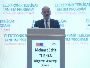 Bakan Turhan: "Elektronik Tebligat Sistemi ile gecikmeler ve mağduriyetler tarih olacak"