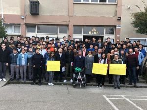 Manisalı öğrencilerden anlamlı etkinlik