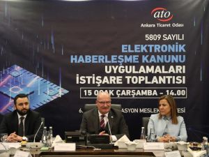 ATO telekomünikasyon sektörünün sorununa çözüm arayışını sürdürüyor