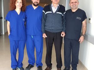 Tüm iç organları ters tarafta olan hasta sağlığına kavuşturuldu