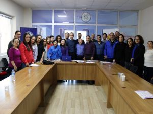 Büyükşehir çağrı merkezi personeline eğitim