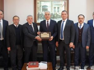 Aydın Ticaret Borsası, Emniyet Müdürü Ekici’yi fuara davet etti