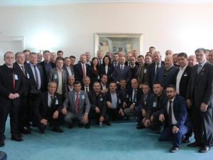Biga muhtarları,ve İskenderoğlu’nun misafiri oldu