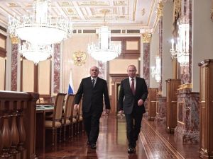 Rusya’nın yeni Başbakanı Mişustin, Putin’e yeni kabineyi tanıttı