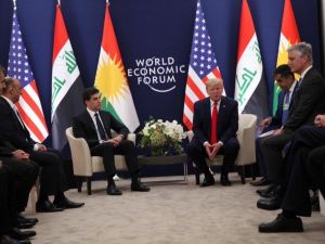 Trump, Irak Cumhurbaşkanı Salih ve IKBY Başkanı Barzani ile görüştü