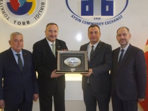 Kardeş borsalar İstanbul ve Alaşehir Ticaret Borsası’ndan Aydın Ticaret Borsası’na ziyaret
