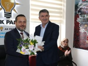 AK Parti Ürgüp İlçe Başkanlığında devir teslim töreni yapıldı