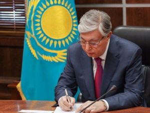 Kardeş Kazakistan ve destek taziye mektupları