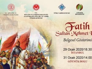 Fatih Sultan Mehmet Han belgeseli izleyiciyle buluşacak