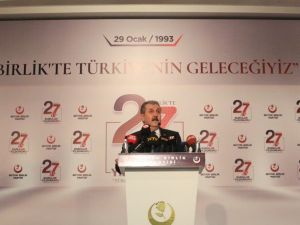 Büyük Birlik Partisi 27’inci kuruluş yıl dönümünü kutladı