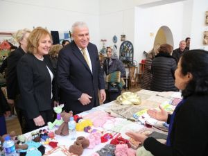 Aydın’ın girişimci kadınları el işi ürünlerini sergiledi