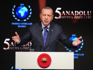 Cumhurbaşkanı Erdoğan’dan ABD’nin sözde barış planına tepki
