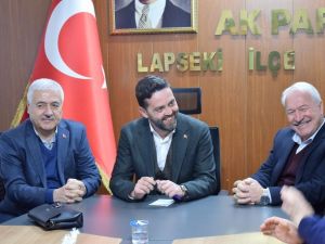 AK Parti Lapseki İlçe Başkanlığına Namık Ergin getirilldi