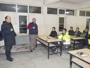 Eğitimler, yarıyıl tatilinde de devam etti