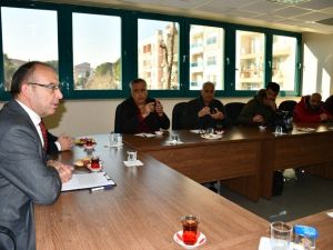 Başkan Akın gazetecilerle buluştu