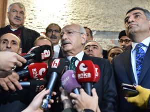 Kılıçdaroğlu,"Bu felaketi, acıyı paylaşmak için yüreğimiz gönlümüz bir"