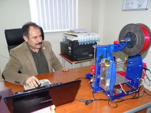 Müdür Yardımcısı, 5 bin TL’lik 3D yazıcı projesini 1000 TL’ye mal etti