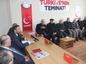 Saadet Partisi, çevre yolu sorununu gündeme aldı