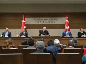 Cumhurbaşkanı Erdoğan: "46 rejim hedefi 122 fırtına obüsü, 100 havan mühimmatı ile vuruldu"