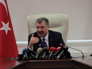 Sağlık Bakanı Koca: “61 kişiden alınan numuneleri negatif”