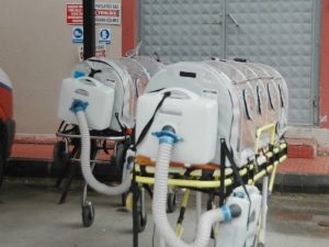 İşte korona virüsü vakalarında kullanılacak sedyeler