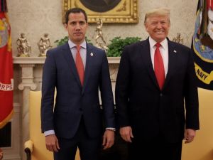 Trump, Venezuela muhalefet lideri Guaido ile görüştü