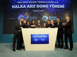 Borsa İstanbul’da gong ARD Bilişim için çaldı