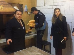 Salihli zabıtadan fırınlara gece denetimi