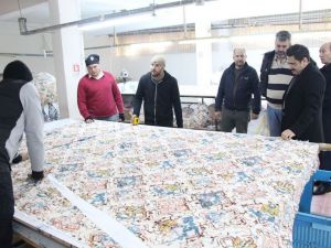 Şaphane’de tekstil fabrikası 40 kişiye istihdam sağlıyor