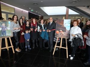 Sevginin resmini çizdiler