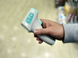 Koronavirüs endişesiyle yerli üretim ateş ölçerlere talep arttı