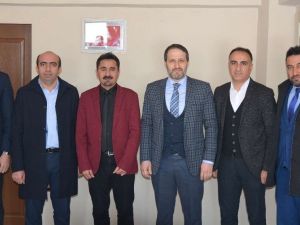 Başkan Gür’den KGK Temsilcisi Taş’a ziyaret