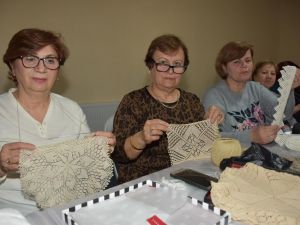 Girit danteli Şehzadeler’de yaşatılıyor