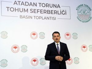 Bakan Pakdemirli: “Cumhuriyet tarihinin en kapsamlı yerli tohum seferberliğini başlatıyoruz”