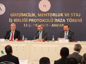 TOBB’da ‘Girişimcilik, Mentorluk ve Staj İş Birliği Protokolü’ imzalandı