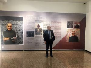 Tuvaldeki şiirin ressamı Devrim Erbil’in sergisine yoğun ilgi
