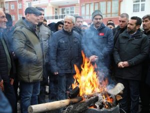 Bakanlar Soylu ve Kurum Elazığ’da çalışmalarını sürdürüyor