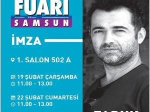 Faruk Yıldız yeni kitabıyla Karadeniz Kitap Fuarında