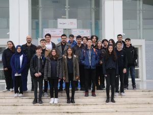 MTB Anadolu Lisesi öğrencileri Teknokent’i inceledi
