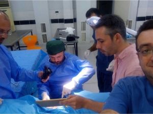 Kadavradan yeni bir ameliyat tekniği tanımlayıp prototip ürün geliştirdiler