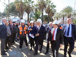 Başkanlardan Turgutreis Yaşam Merkezi’nde inceleme