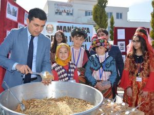 Okulda irmik helvası yapılıp tanıtımı gerçekleştirildi