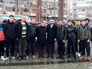 Edremit’te Ülkücüler Şehit Fırat’ı unutmadılar