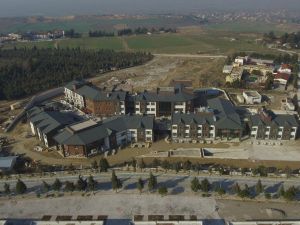 PAÜ Fizik Tedavi Rehabilitasyon Hastanesi inşaatında sona yaklaşıldı